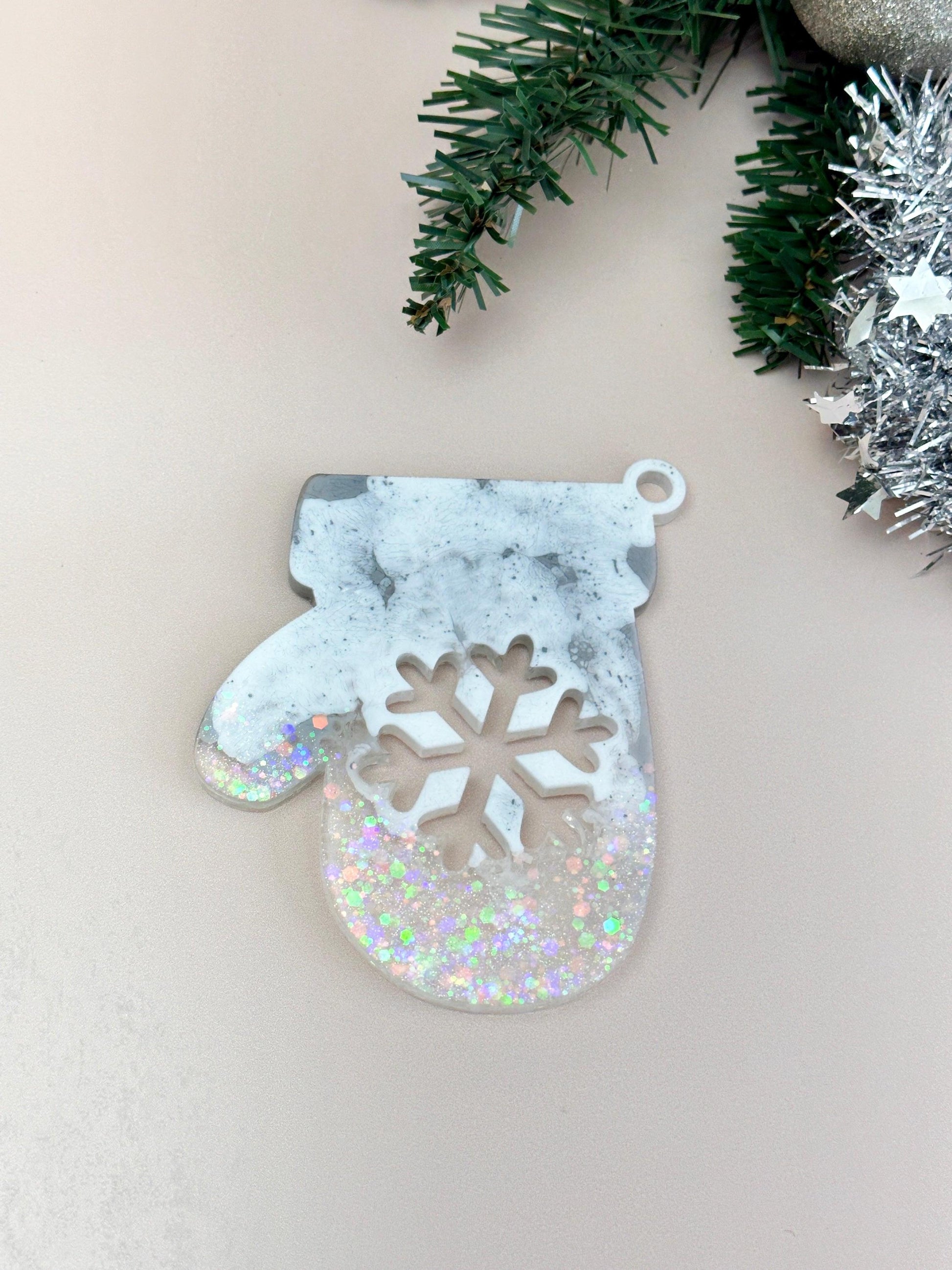 Christmas Snowflake Glove Silicone Mold for Resin Crafts - Ideas Decor Shop