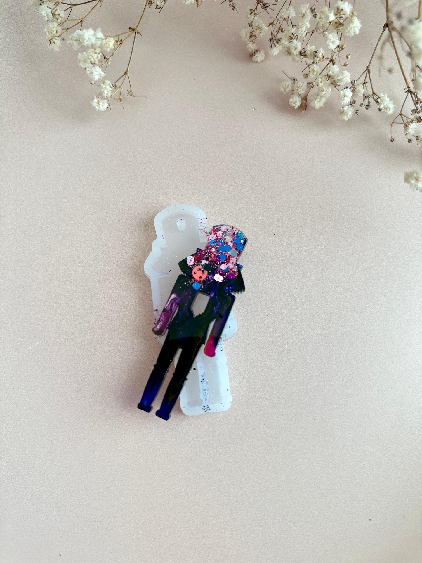 Christmas Tree Silicone Mold, Nutcracker Resin Art Holiday Craft - Ideas Decor Shop