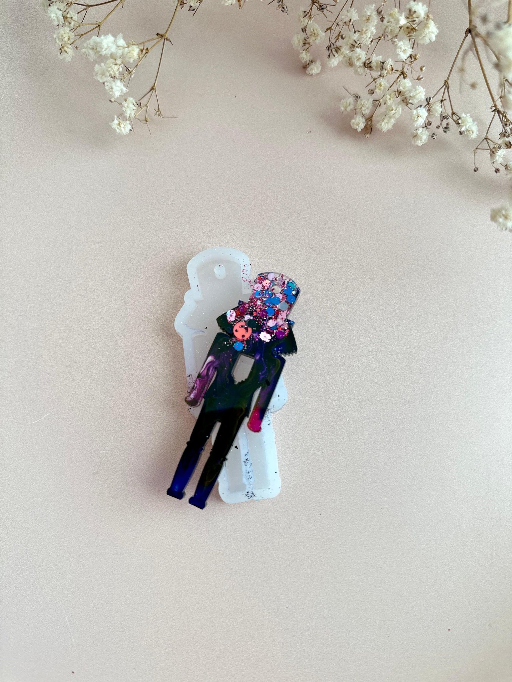 Christmas Tree Silicone Mold, Nutcracker Resin Art Holiday Craft - Ideas Decor Shop
