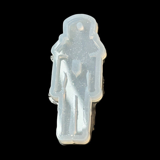 Christmas Tree Silicone Mold, Nutcracker Resin Art Holiday Craft - Ideas Decor Shop