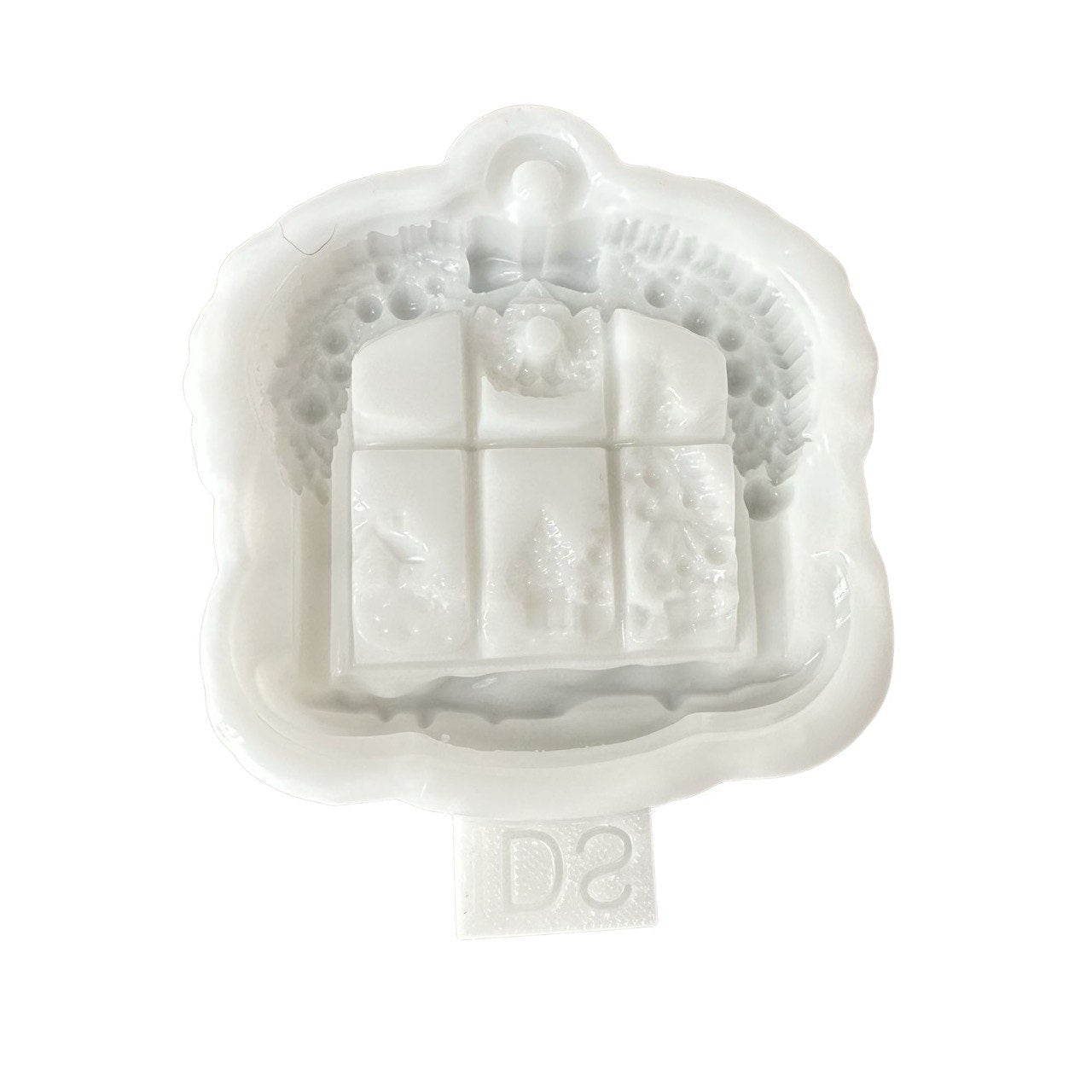 Christmas Window Scene Silicone Mold - Ideas Decor Shop
