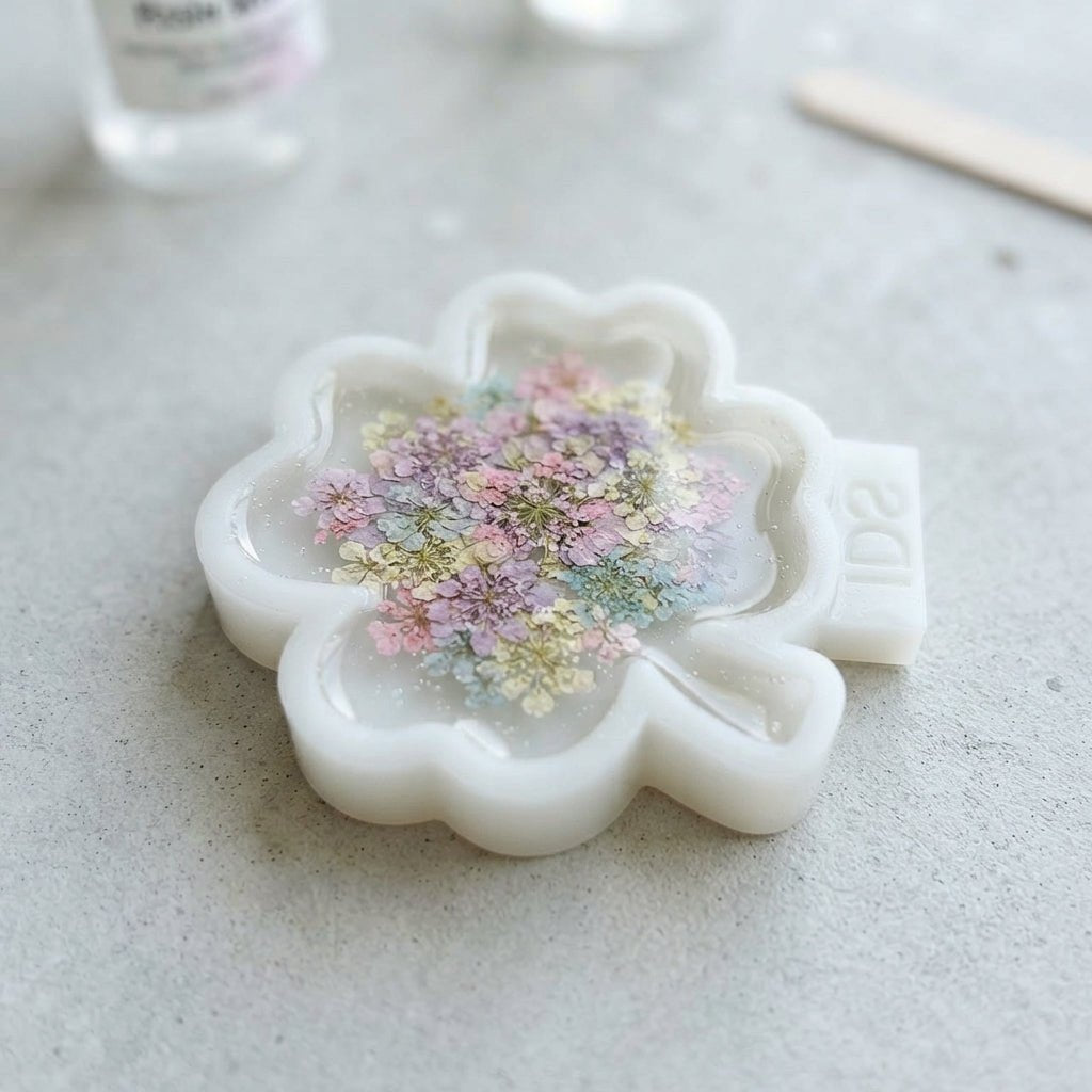 Coaster Four-Leaf Clover Silicone Mold - Ideas Decor Shop
