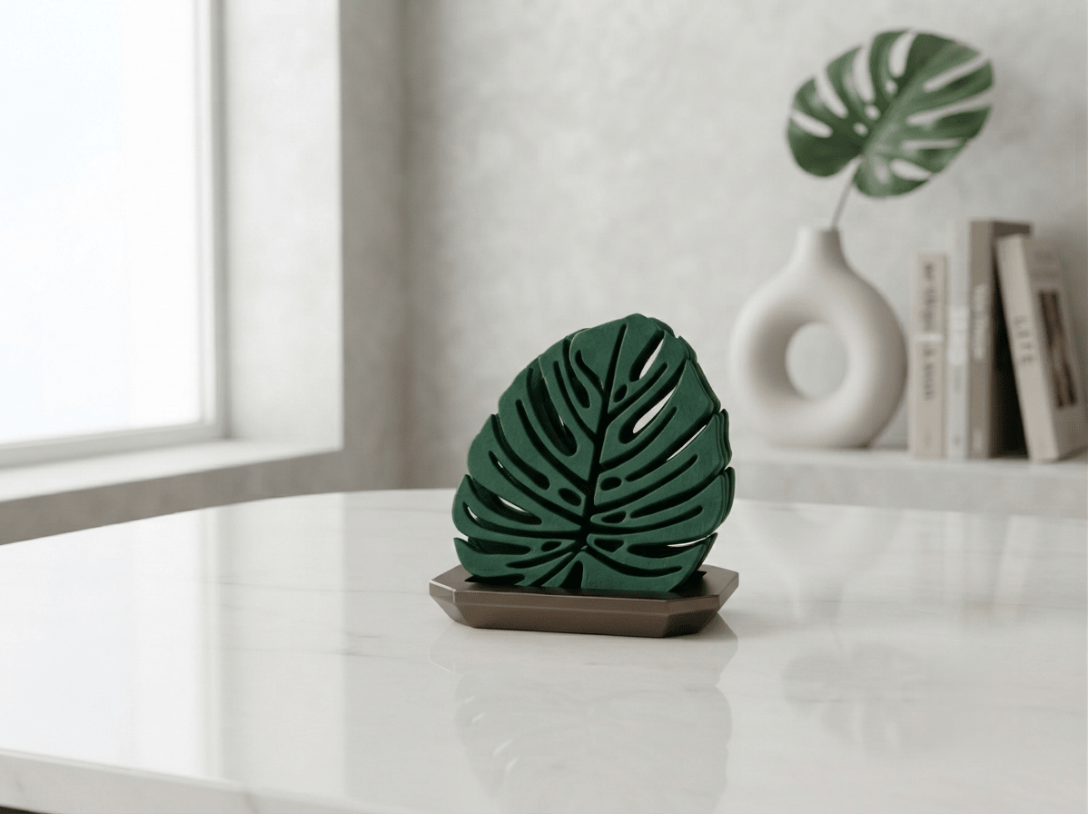 Coaster Monstera Leaf Silicone Mold - Ideas Decor Shop