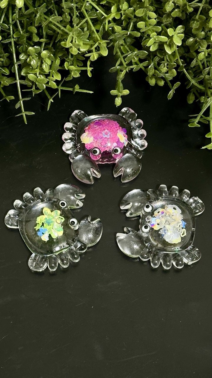 Crab Silicone Mold for Epoxy Resin, Miniatures & Crafts - Ideas Decor Shop