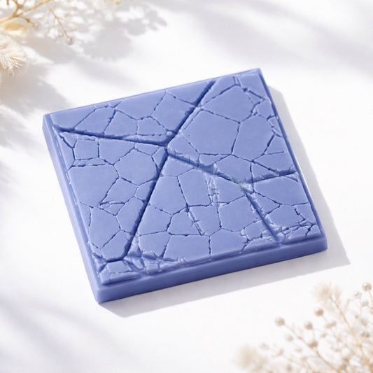Cracked Square Coaster Mold 9x9 cm - Ideas Decor Shop