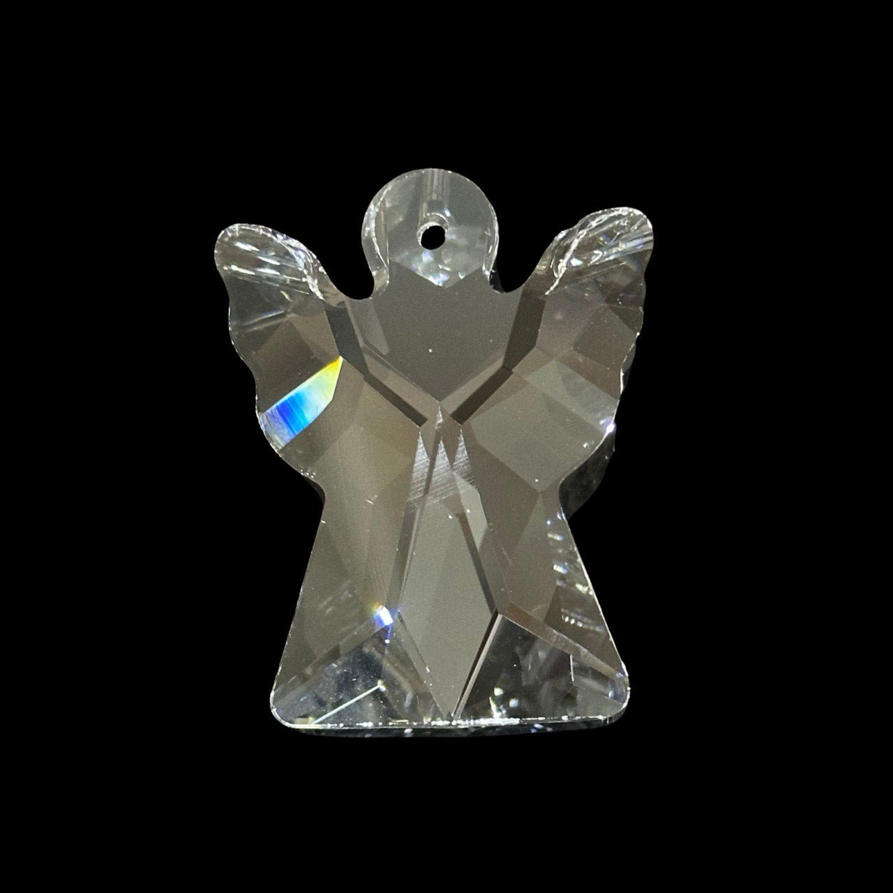 Crystal Angel Figurine – 3D Clear Prism Guardian Angel - Ideas Decor Shop