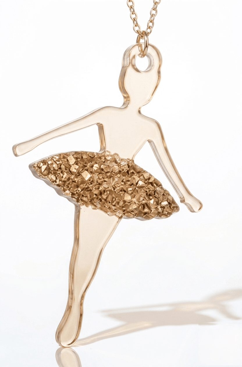 Crystal Ballerina Ornaments Silicone Mold - DIY Craft Supplies - Ideas Decor Shop