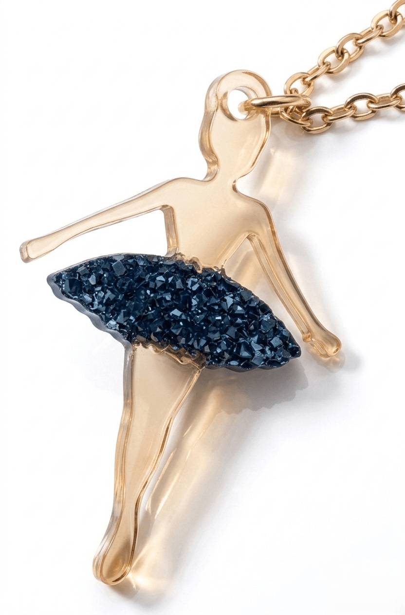 Crystal Ballerina Ornaments Silicone Mold - DIY Craft Supplies - Ideas Decor Shop
