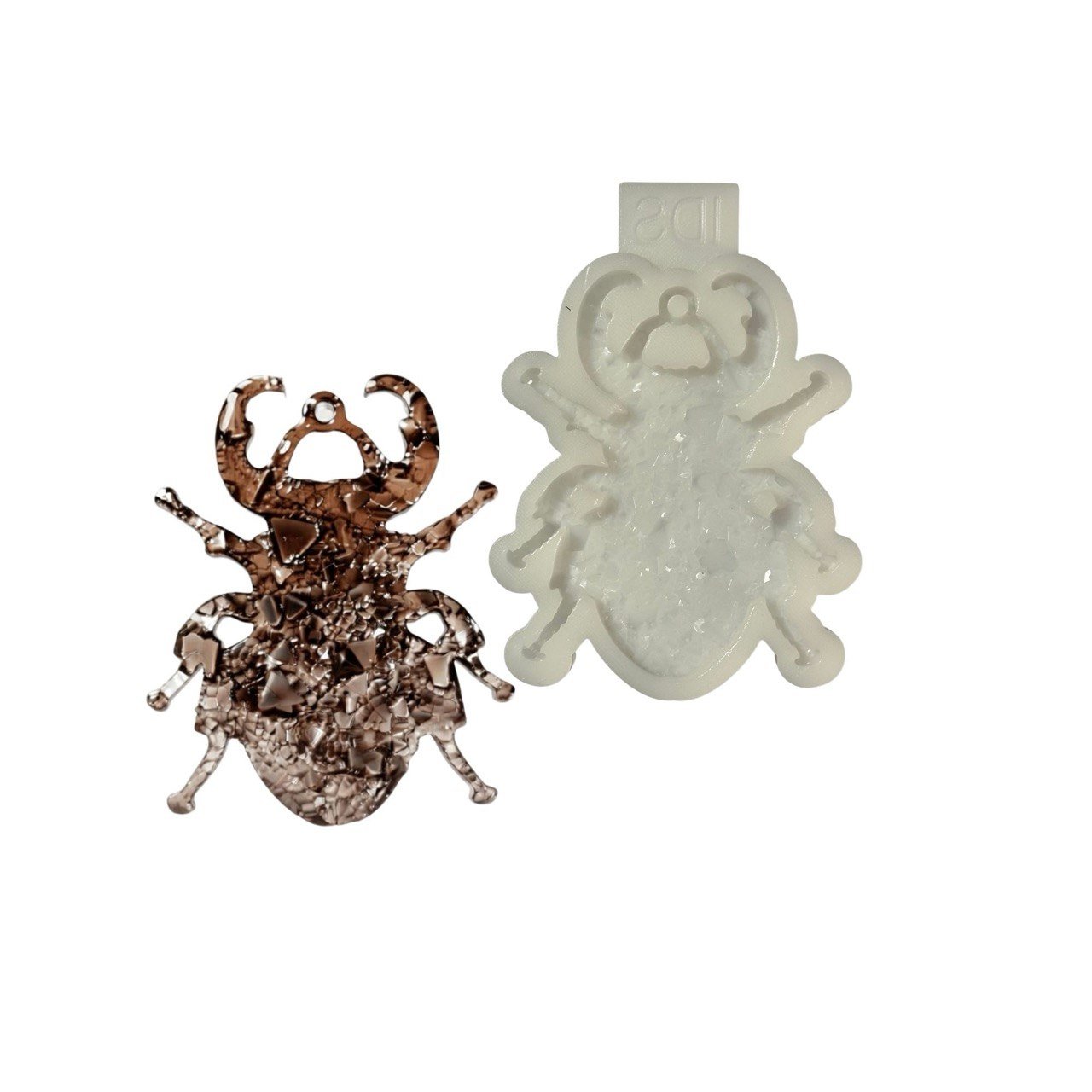 Crystal Beetle Silicone Mold - Ideas Decor Shop