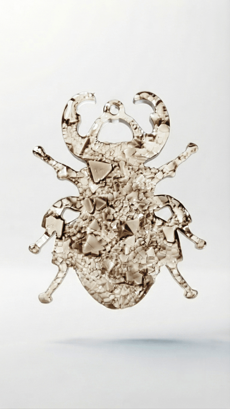 Crystal Beetle Silicone Mold - Ideas Decor Shop