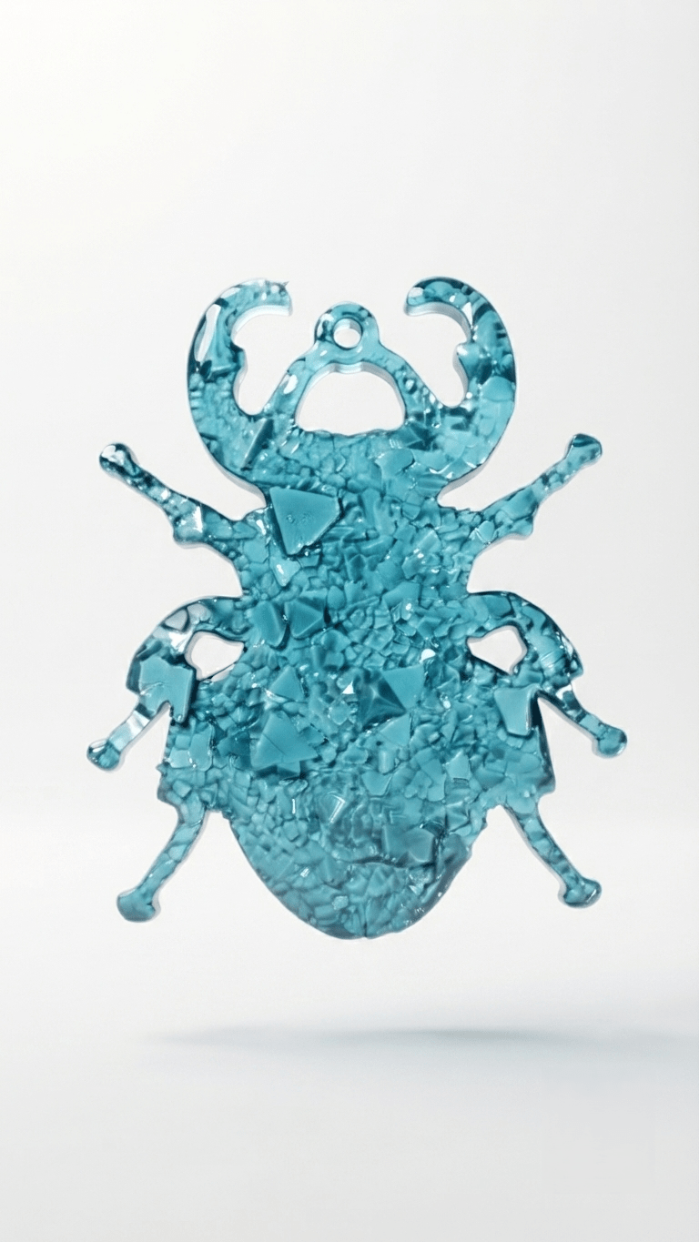Crystal Beetle Silicone Mold - Ideas Decor Shop