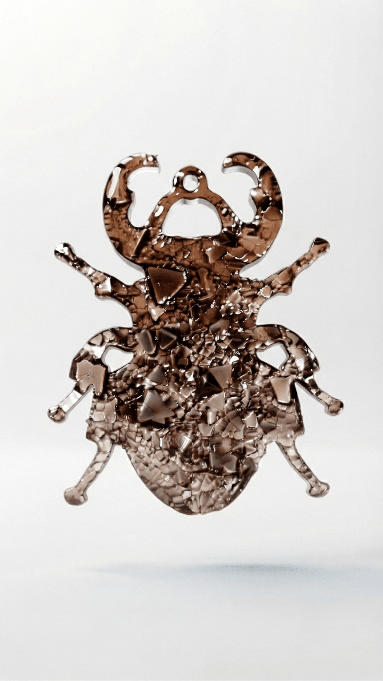 Crystal Beetle Silicone Mold - Ideas Decor Shop