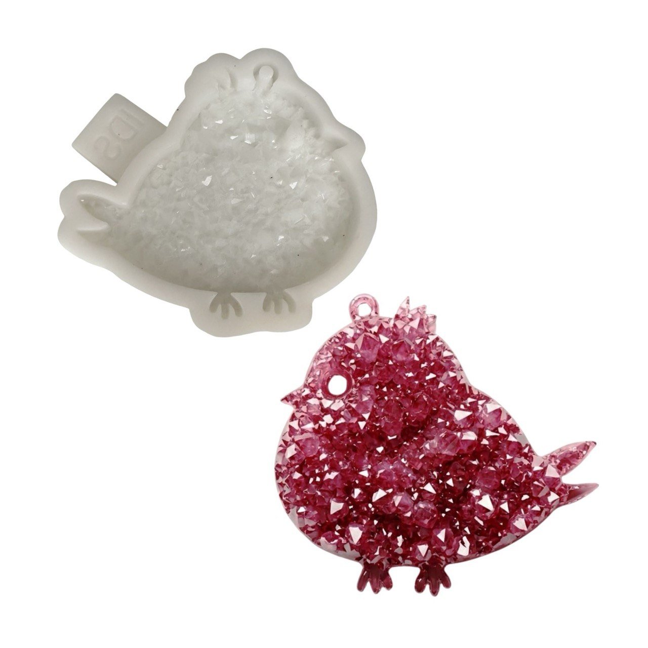 Crystal Bird Silicone Mold 10cm x 9.5cm - Ideas Decor Shop