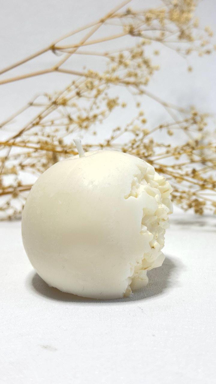 Crystal Candle Sphere DIY Mold for Resin Art and Geode Silicone Mold - Ideas Decor Shop