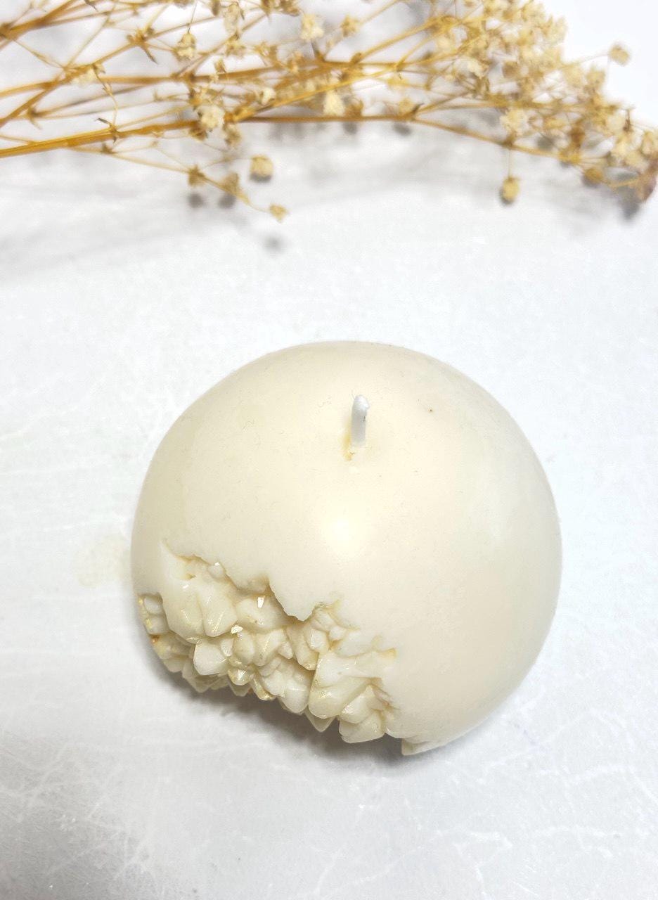 Crystal Candle Sphere DIY Mold for Resin Art and Geode Silicone Mold - Ideas Decor Shop