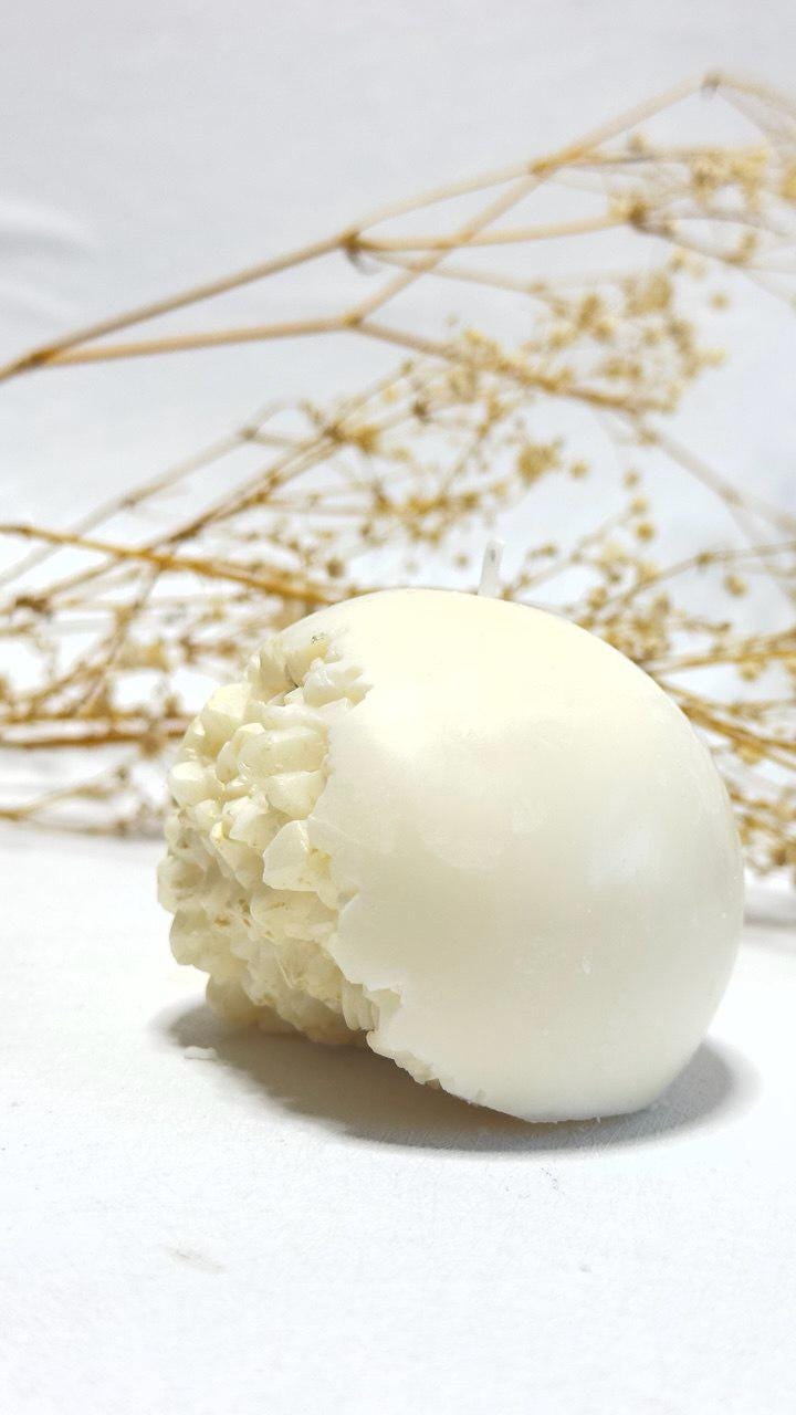 Crystal Candle Sphere DIY Mold for Resin Art and Geode Silicone Mold - Ideas Decor Shop