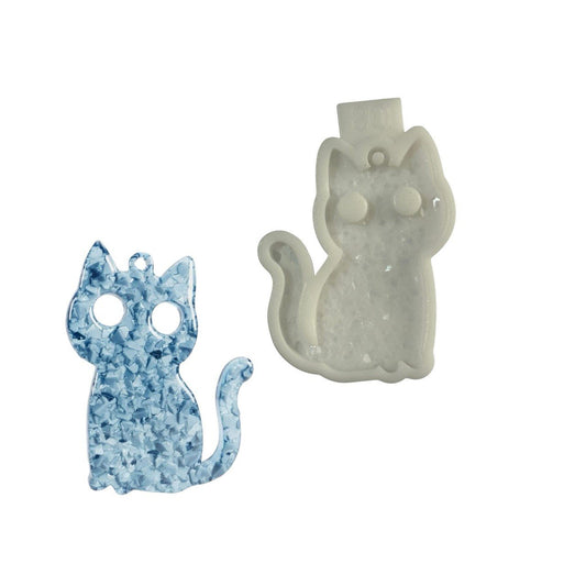 Crystal Cat Silicone Mold - Ideas Decor Shop
