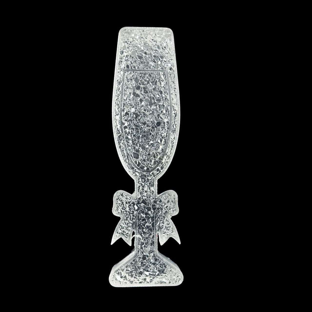 Crystal Champagne Glass Silicone Mold - Ideas Decor Shop