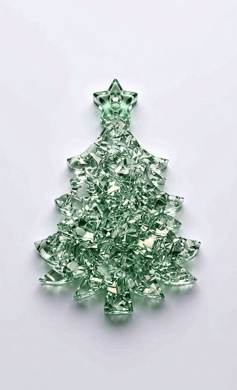 Crystal Christmas Tree Resin Mold – Druzy Silicone Mold for DIY Ornaments - Ideas Decor Shop