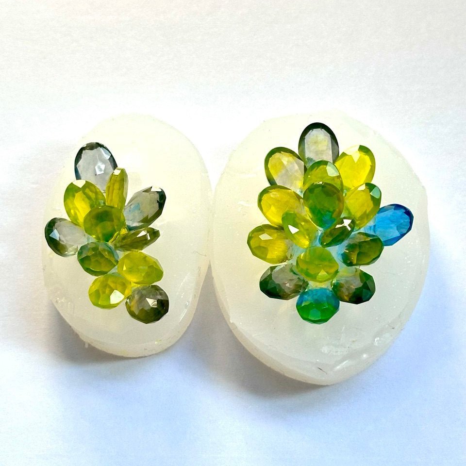 Crystal Cluster Resin Mold Kit - Set of 2 | Beautiful Crystal Decor Mould - Ideas Decor Shop