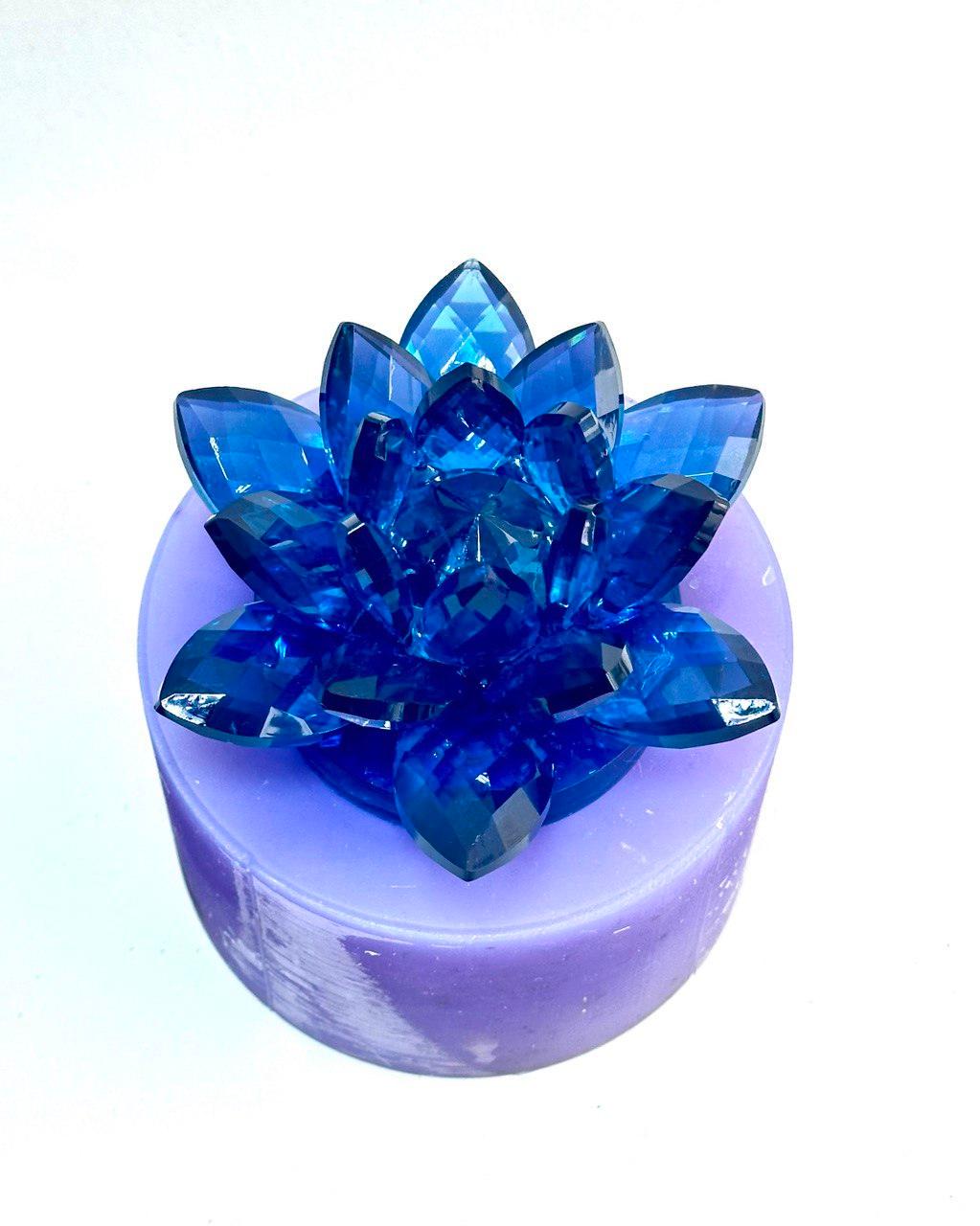 Crystal Design Silicone Mold – Sparkling Flower Epoxy Resin Mold - Ideas Decor Shop