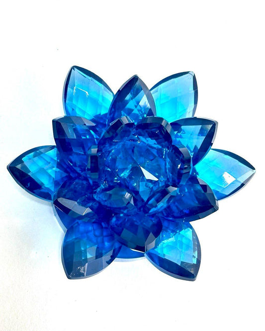 Crystal Design Silicone Mold – Sparkling Flower Epoxy Resin Mold - Ideas Decor Shop
