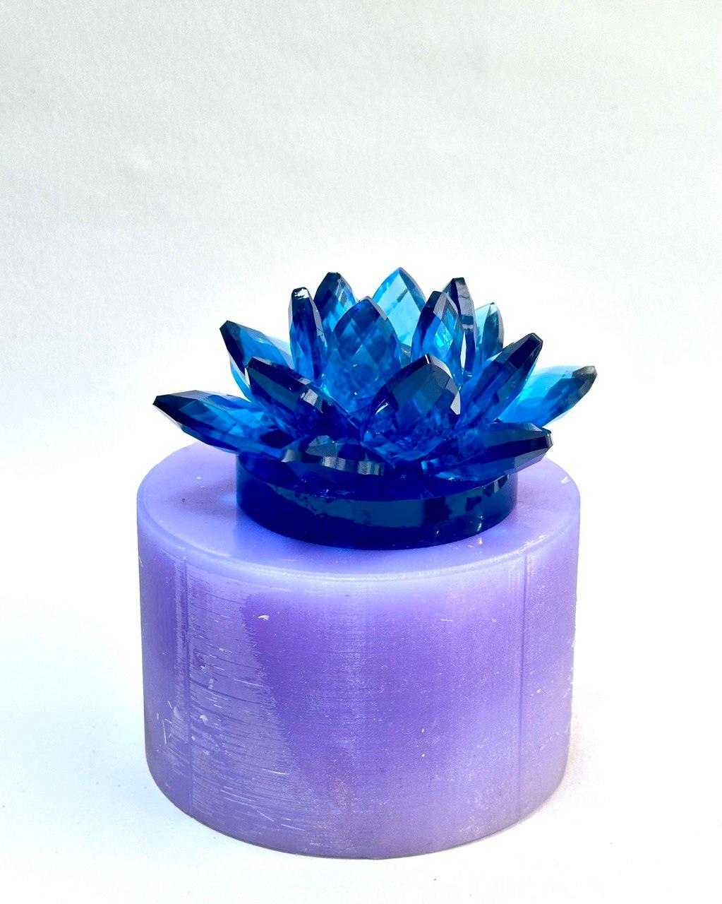 Crystal Design Silicone Mold – Sparkling Flower Epoxy Resin Mold - Ideas Decor Shop