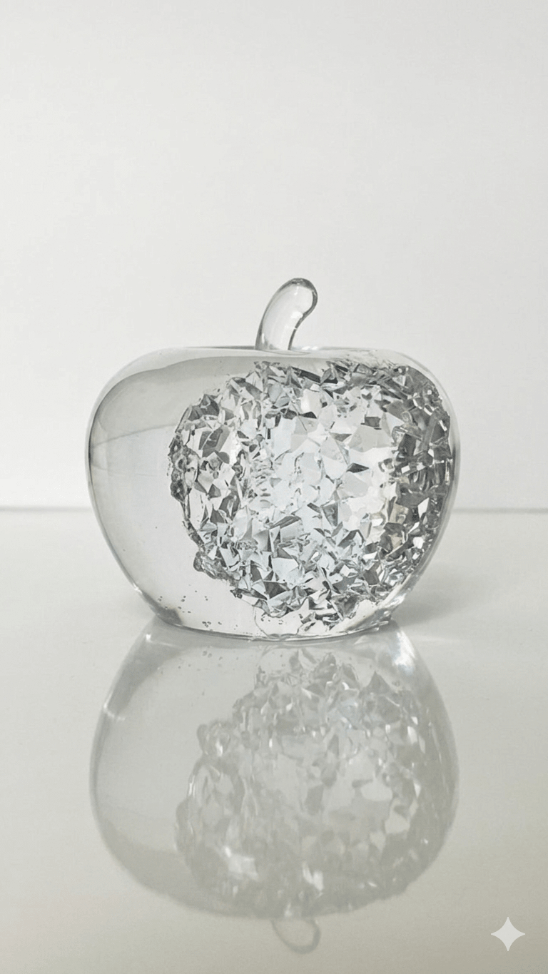 Crystal Druzy Apple Silicone Mold Geode Effect - Ideas Decor Shop