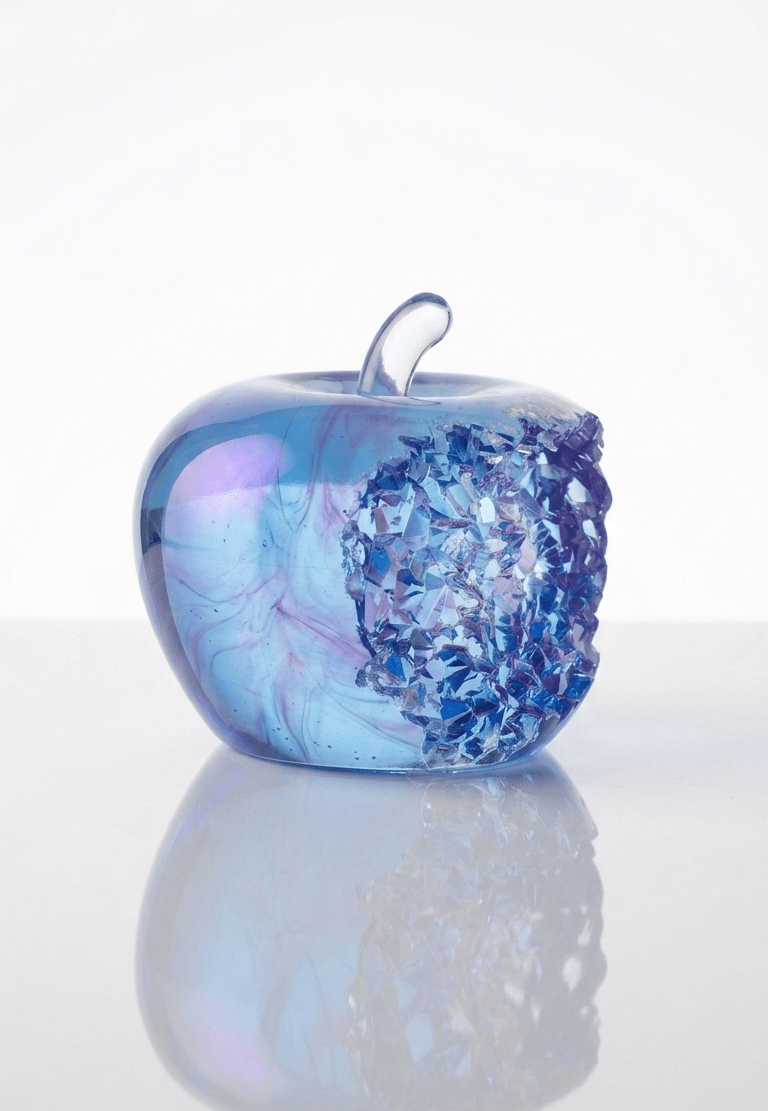 Crystal Druzy Apple Silicone Mold Geode Effect - Ideas Decor Shop