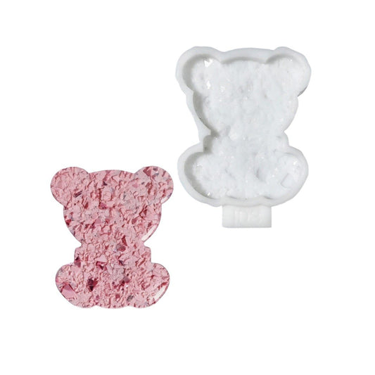 Crystal Druzy Bear Silicone Mold - Ideas Decor Shop