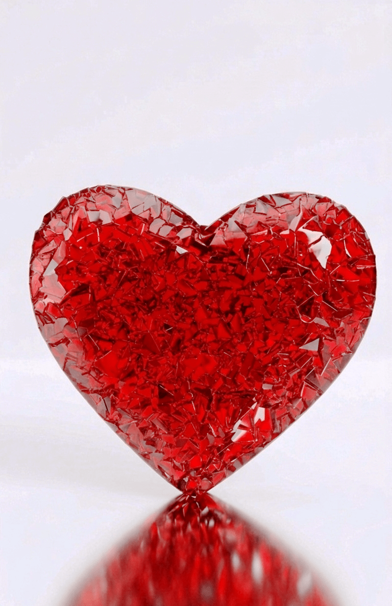 Crystal Druzy Heart Silicone Mold - Ideas Decor Shop