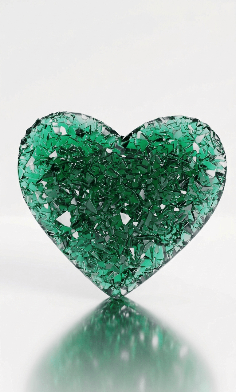 Crystal Druzy Heart Silicone Mold - Ideas Decor Shop
