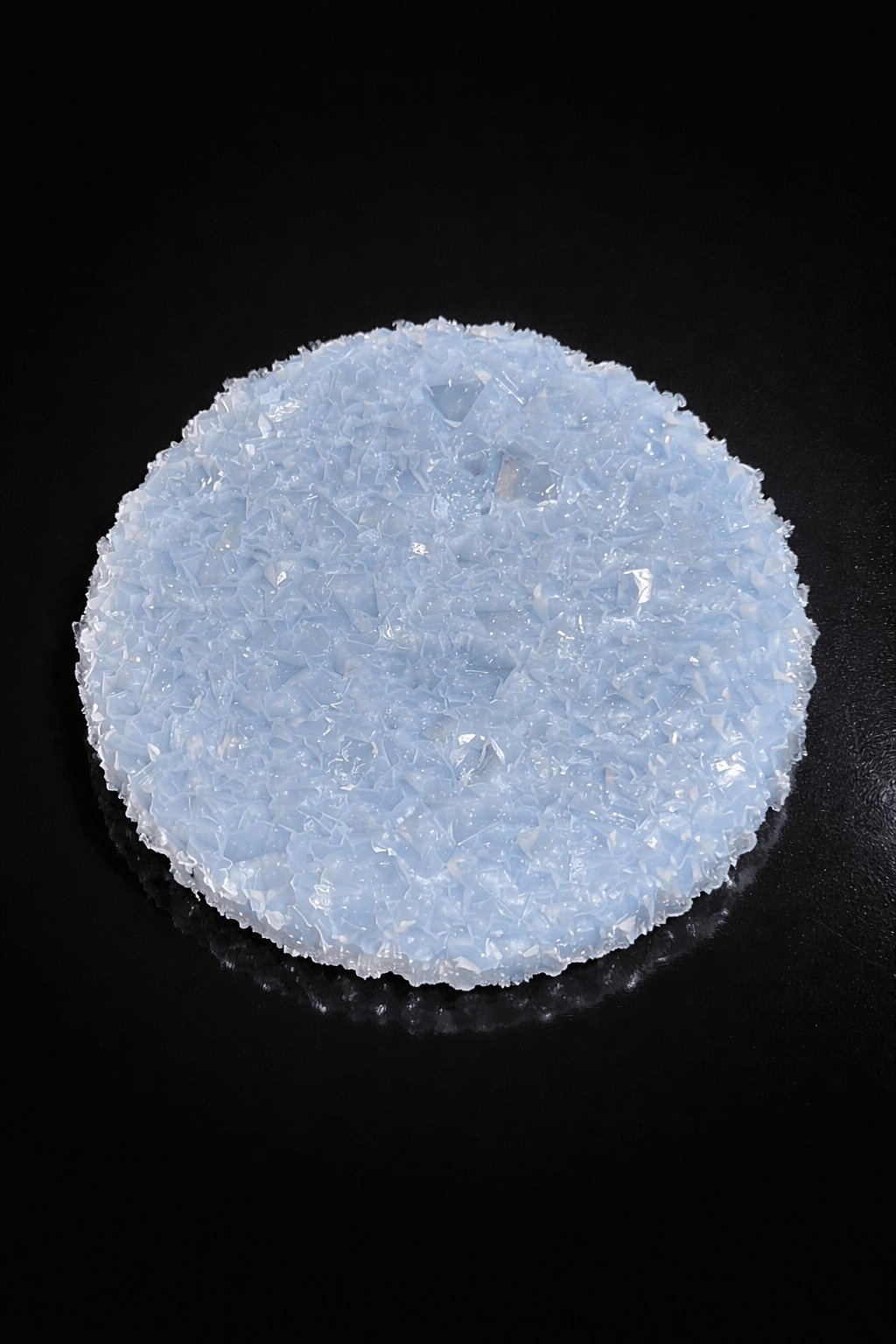 Crystal Edge Round Little Insert Druzy Silicone Mold – Wedding Tray, Candle Holder - Ideas Decor Shop