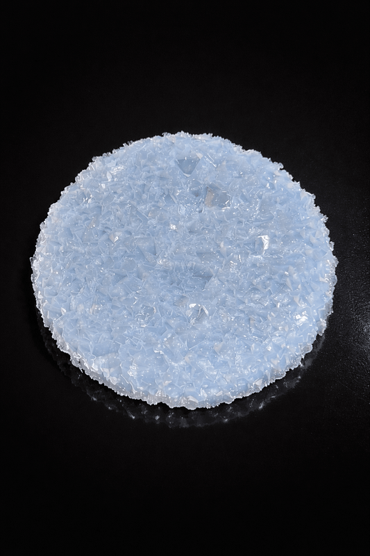 Crystal Edge Round Little Insert Druzy Silicone Mold – Wedding Tray, Candle Holder - Ideas Decor Shop