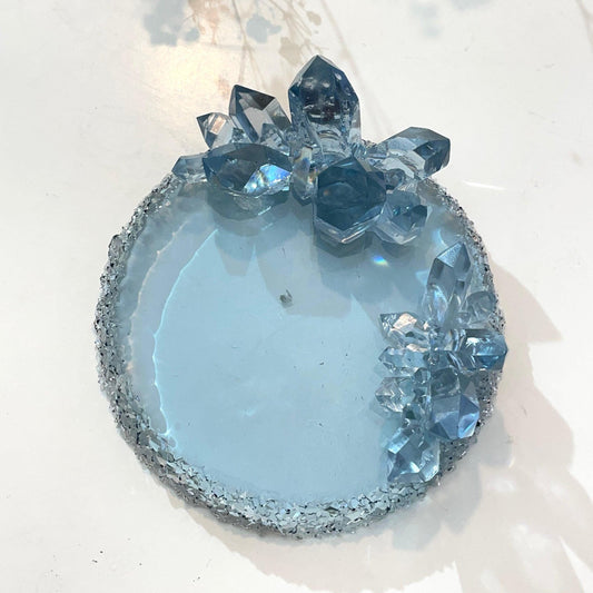 Crystal Edged Tray Silicone Mold - Ideas Decor Shop