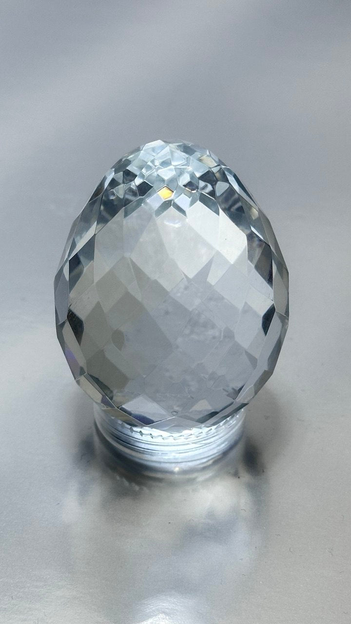 Crystal Egg Clear Mold 5.5cm x 4cm | Super Glossy Silicone Mold - Ideas Decor Shop