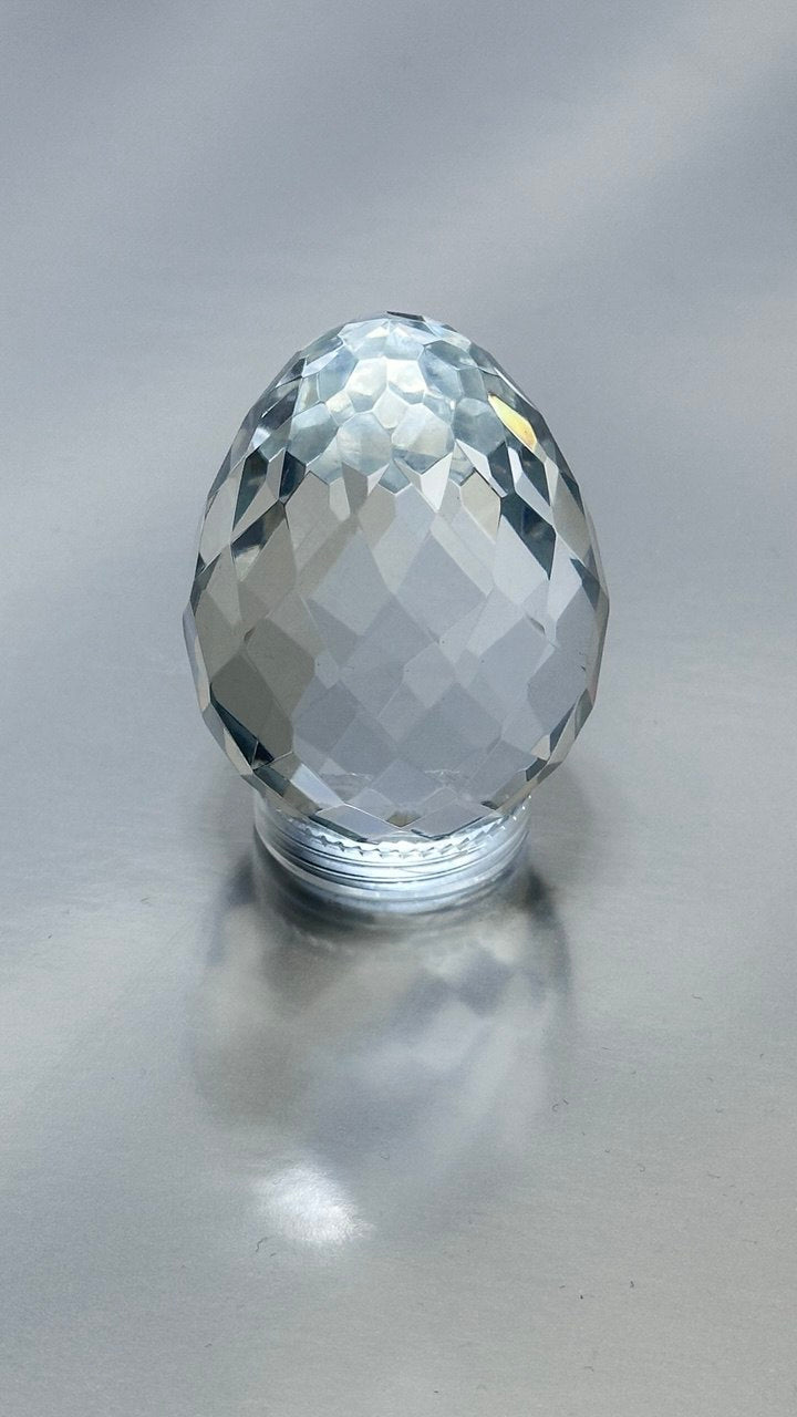 Crystal Egg Clear Mold 5.5cm x 4cm | Super Glossy Silicone Mold - Ideas Decor Shop