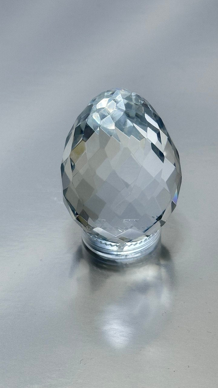 Crystal Egg Clear Mold 5.5cm x 4cm | Super Glossy Silicone Mold - Ideas Decor Shop