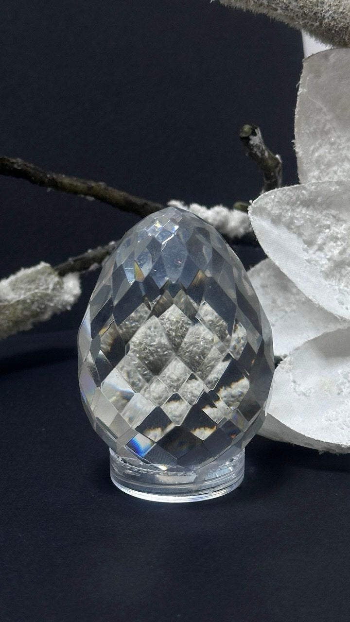 Crystal Egg Clear Mold 5.5cm x 4cm | Super Glossy Silicone Mold - Ideas Decor Shop