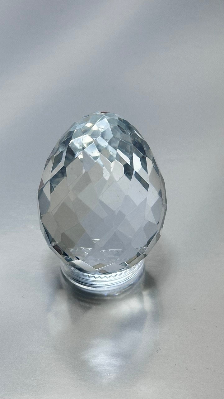 Crystal Egg Clear Mold 5.5cm x 4cm | Super Glossy Silicone Mold - Ideas Decor Shop