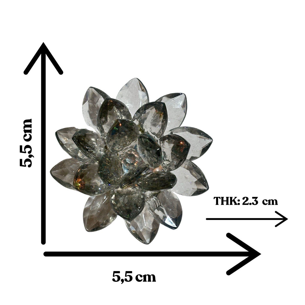 Crystal Flower Silicone Mold for Drawer Handle - Resin Crafting Supplies - Ideas Decor Shop