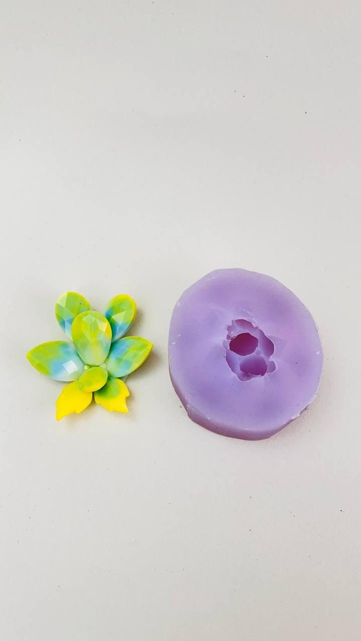 Crystal Flower Silicone Mold – Premium Resin Mold for Breathtaking Art - Ideas Decor Shop
