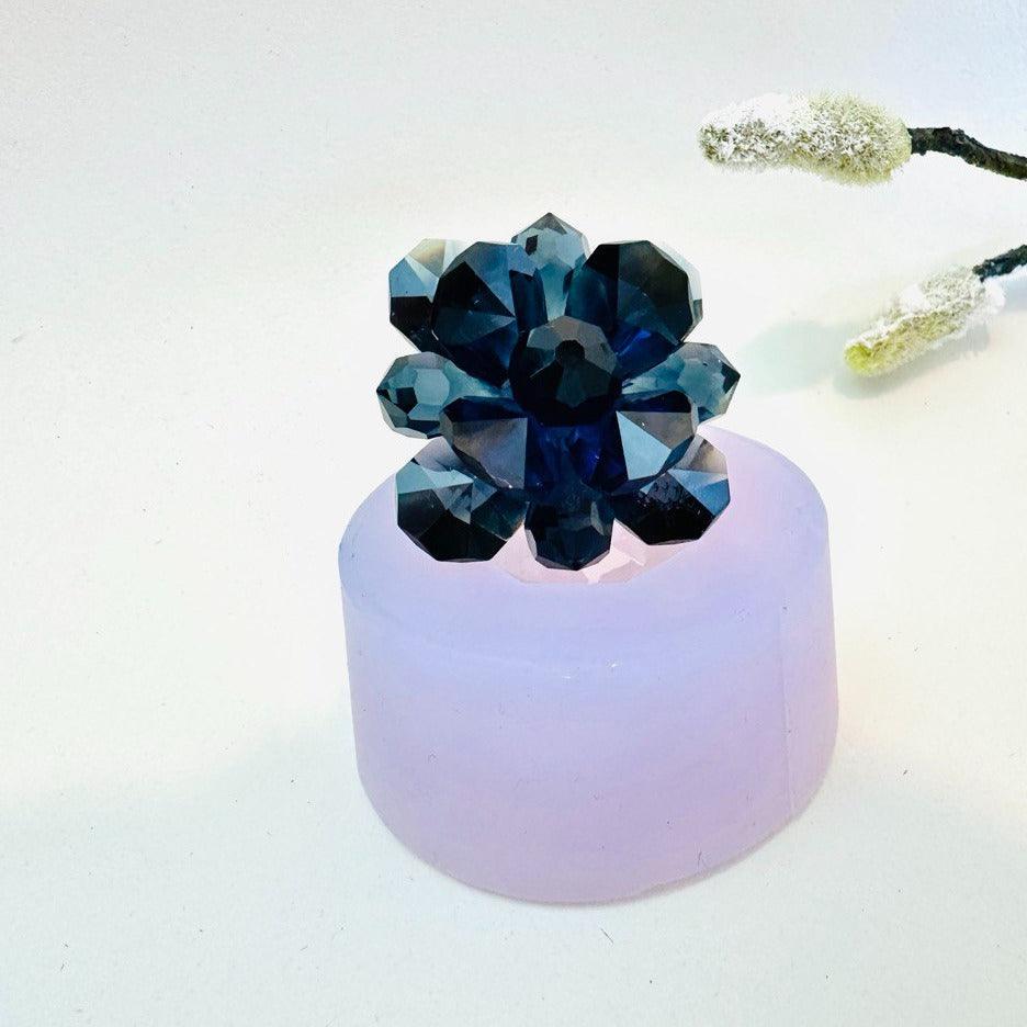 Crystal Flower Silicone Mold – Unique Resin Art and DIY Craft Tool - Ideas Decor Shop