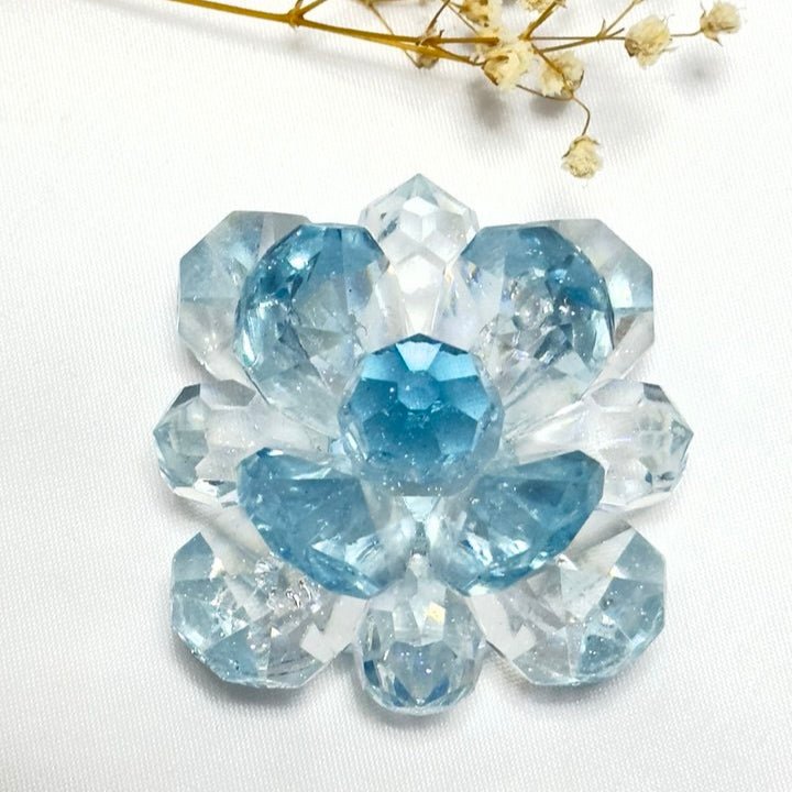 Crystal Flower Silicone Mold – Unique Resin Art and DIY Craft Tool - Ideas Decor Shop