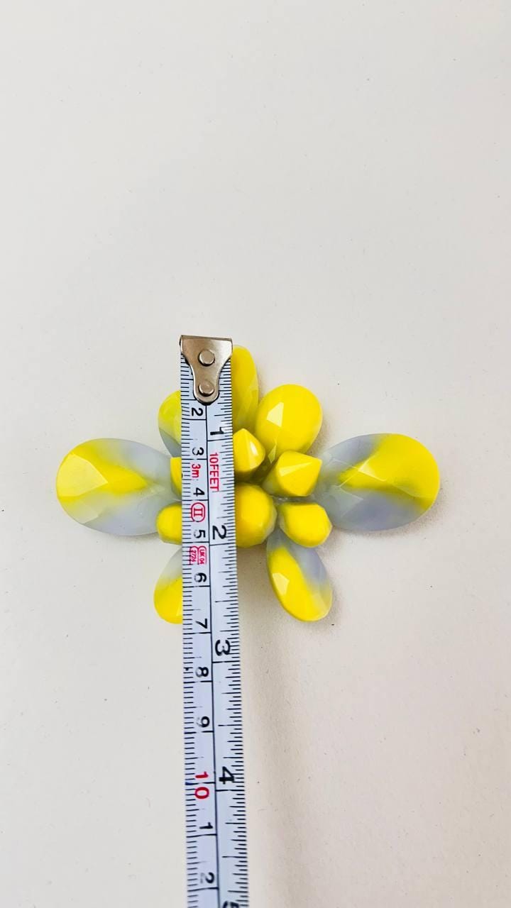 Crystal Flower Silicone Resin Mold for Jewelry and Resin Creations - Ideas Decor Shop