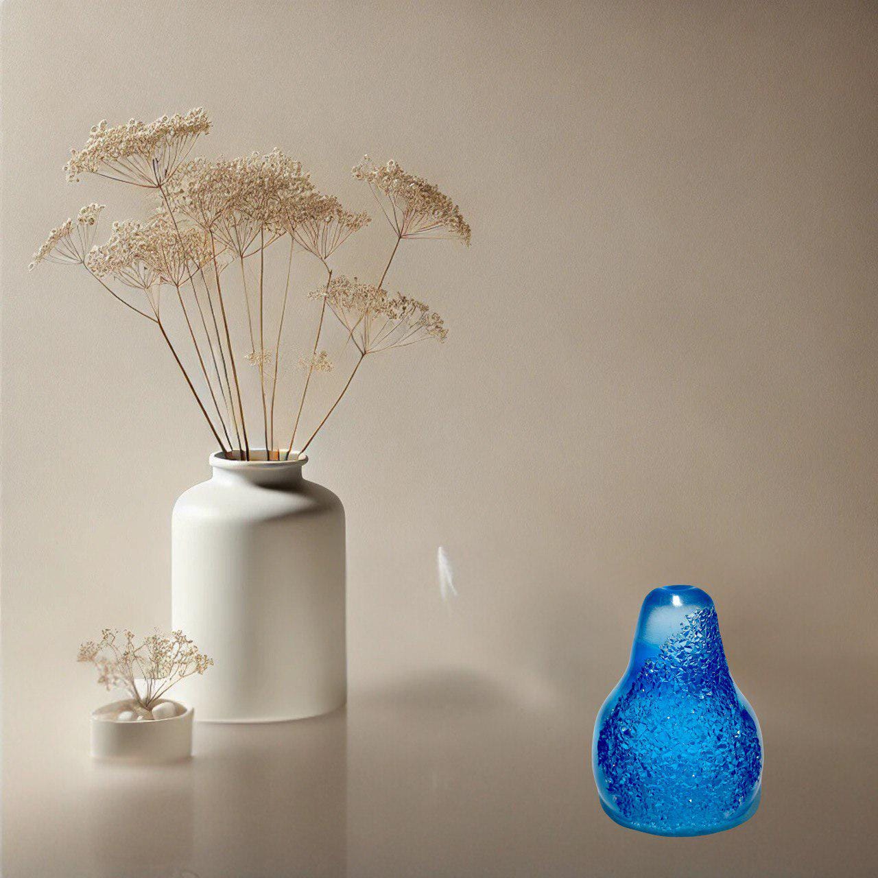 Crystal Geode Silicone Mold - Pear Shape for Resin Crafts, Candles, Soap - Ideas Decor Shop