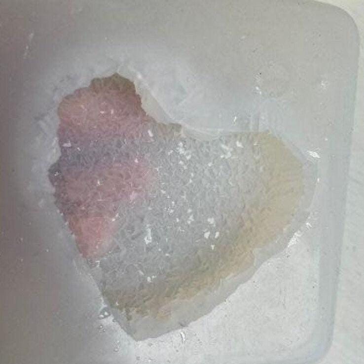 Crystal Heart Silicone Mold for Resin Jewelry, Crafts & Gift Making - Ideas Decor Shop