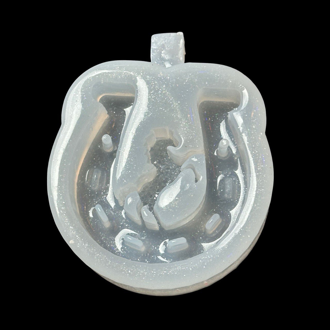 Crystal Horse and Horseshoe Silicone Mold - Ideas Decor Shop