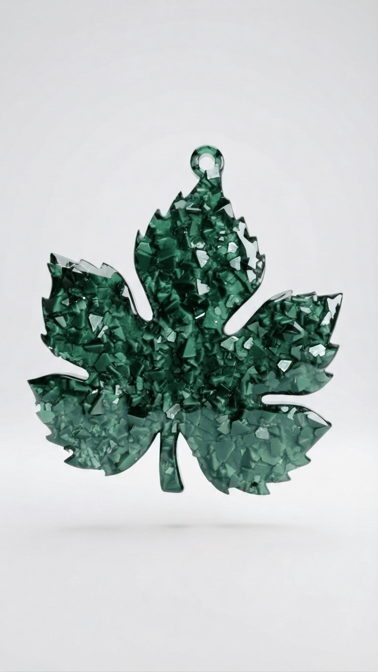 Crystal Maple Leaf Silicone Mold - Ideas Decor Shop