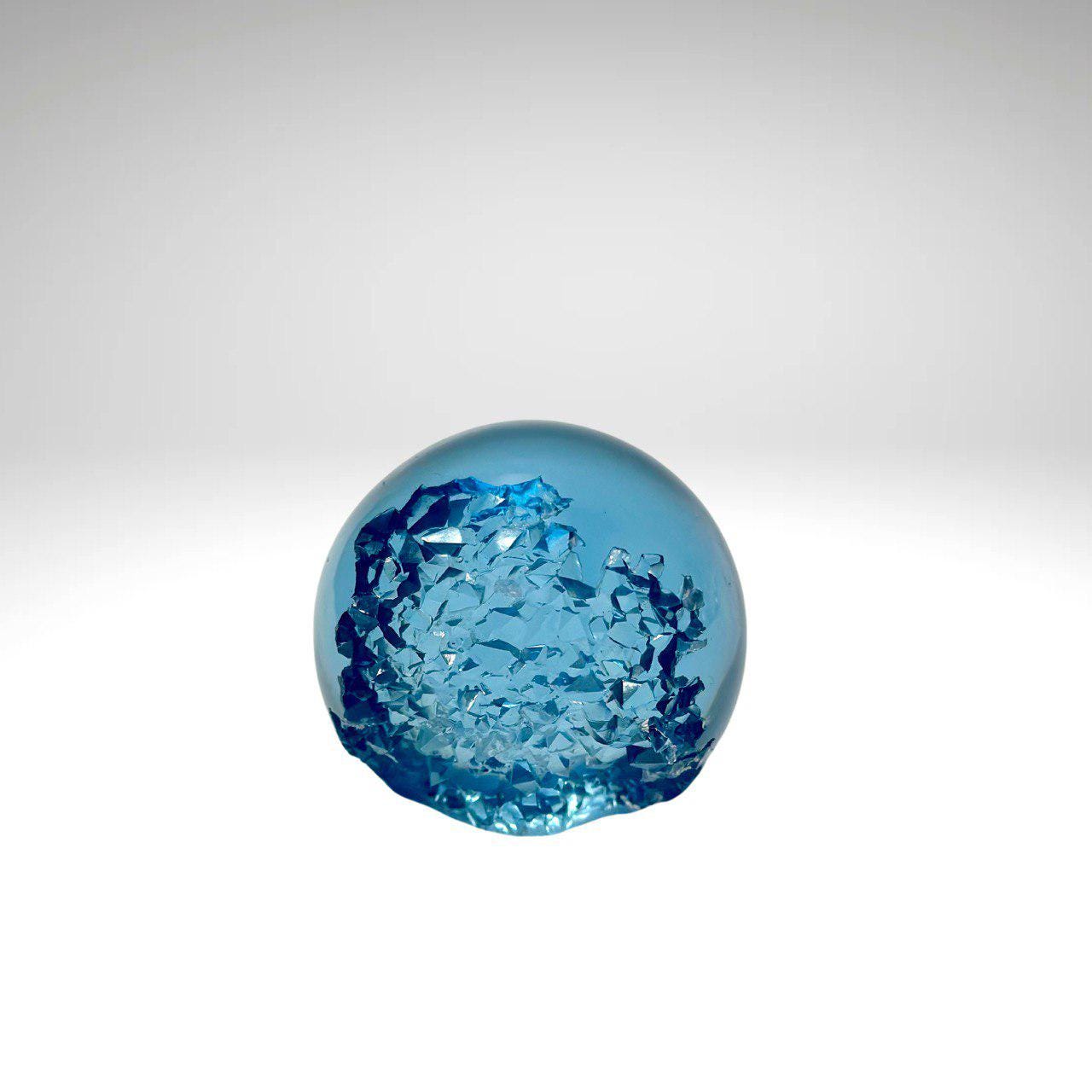 Crystal Medium Sphere Geode Mold for DIY Resin Crafts - Silicone Mold - Ideas Decor Shop
